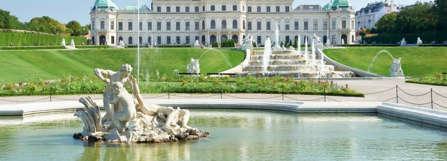Wenen: toegangskaarten voor bovenste of onderste Belvedere