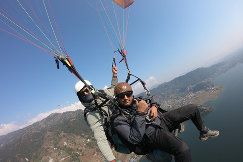 Paragliding at Pokhara