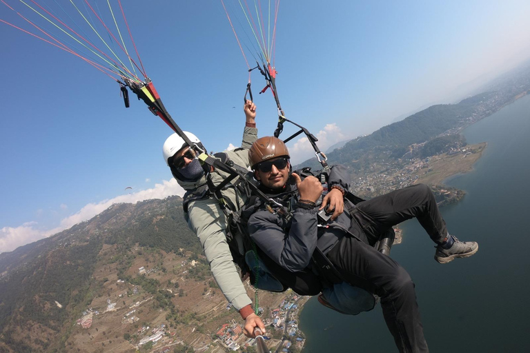Paragliding at Pokhara