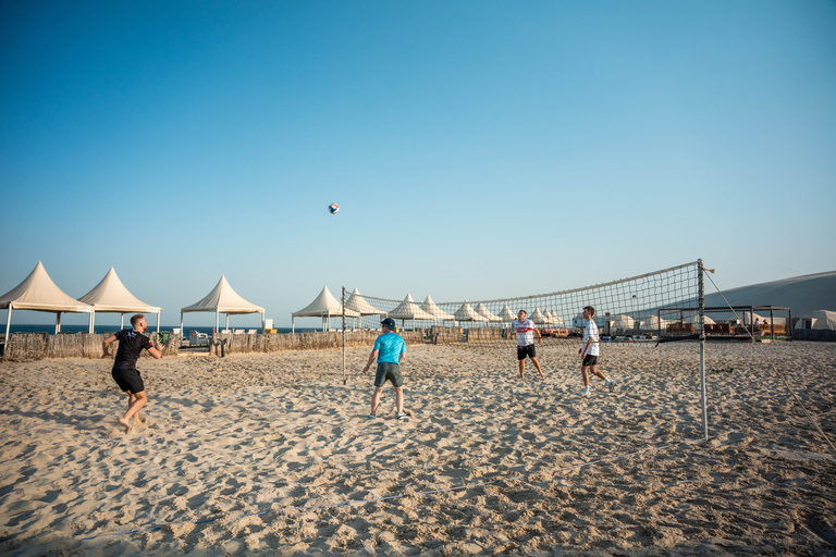 Doha: Full day Overnight & Day pass in Pvt Desert Beach Camp Doha: Full day Dune Bashing with a meal in Desert Beach Camp