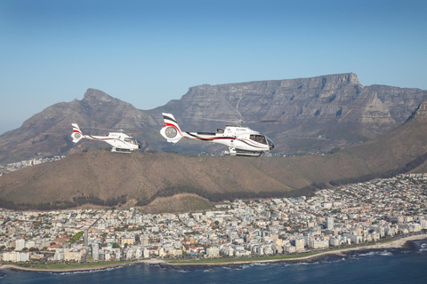 Cape Town: Sightseeing Helicopter Ride from V&A Waterfront 12-min Shared Scenic Flight