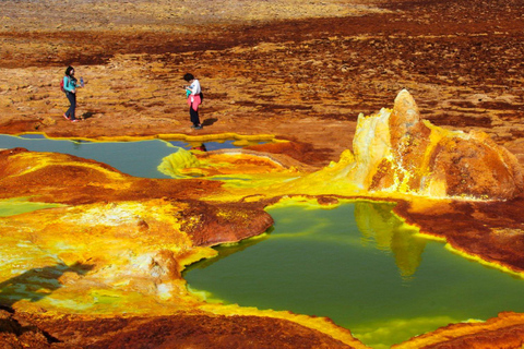 Von Addis Abeba: 3-tägige Tagestour nach Erta Ale und Dallol