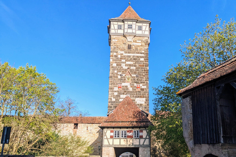 Rothenburg: Romantiska Gamla stan - självguidad upptäcktsfärd