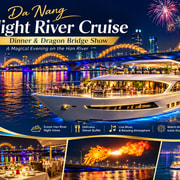 Da Nang: Dinner Cruise & Dragon Bridge Show