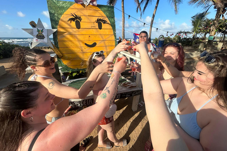 Au départ de San Juan : visite culinaire de la plage de Pinones et des barsAu départ de San Juan : excursion à la plage et aux bars de Pinones