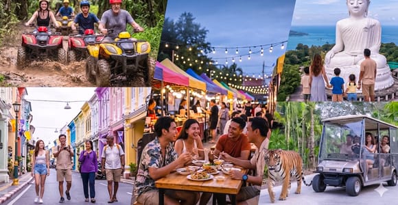 Phuket Ultimate: ATV, Big Buddha, Tigers Park & Night Market
