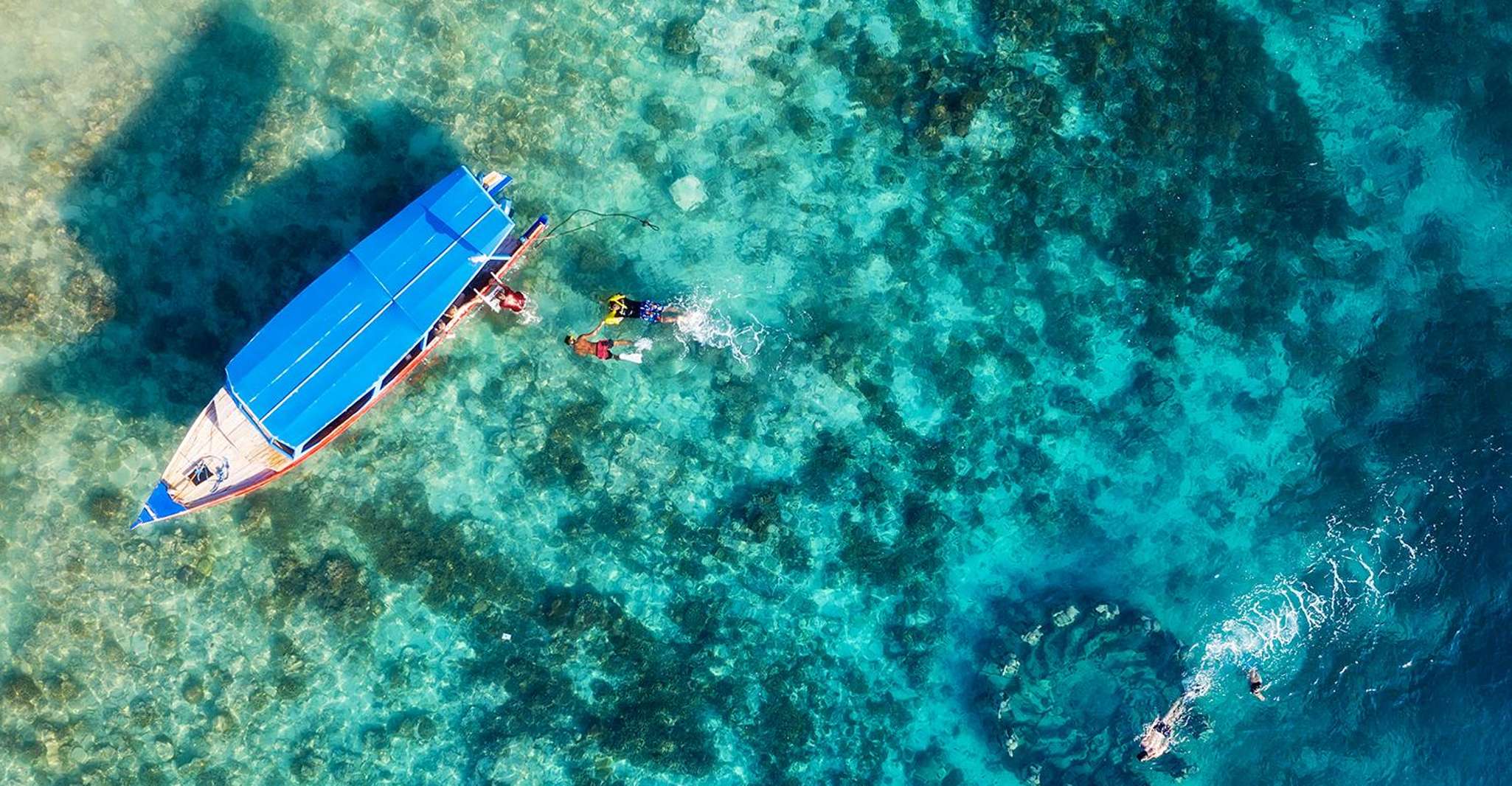 Lombok, Gili Trawangan / Meno / Visite aérienne (y compris le déjeuner) - Hizvo