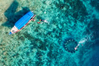 Lombok, Gili Trawangan / Meno / Visite aérienne (y compris le déjeuner) - Hizvo
