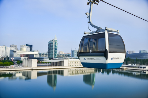 Lisbona: Parco delle Nazioni Gondola Lift Cable Car Andata e RitornoLisbona: biglietto per la funivia del Parco delle Nazioni