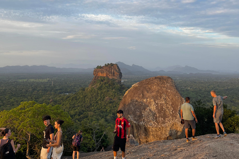 Pidurangala Rock Sunrise/Sunset Guided Hike with Pickup Pidurangala Rock Sunset Inluded Entrance Tickets