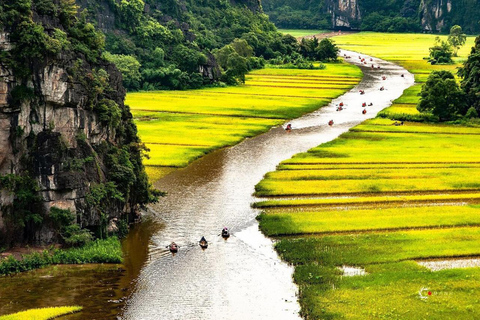 From Hanoi: 2-Day Ninh Binh, Hoa Lu, and Trang An Tour