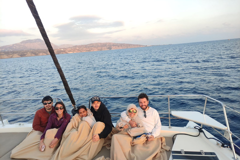 Caldera di Santorini: crociera invernale panoramica