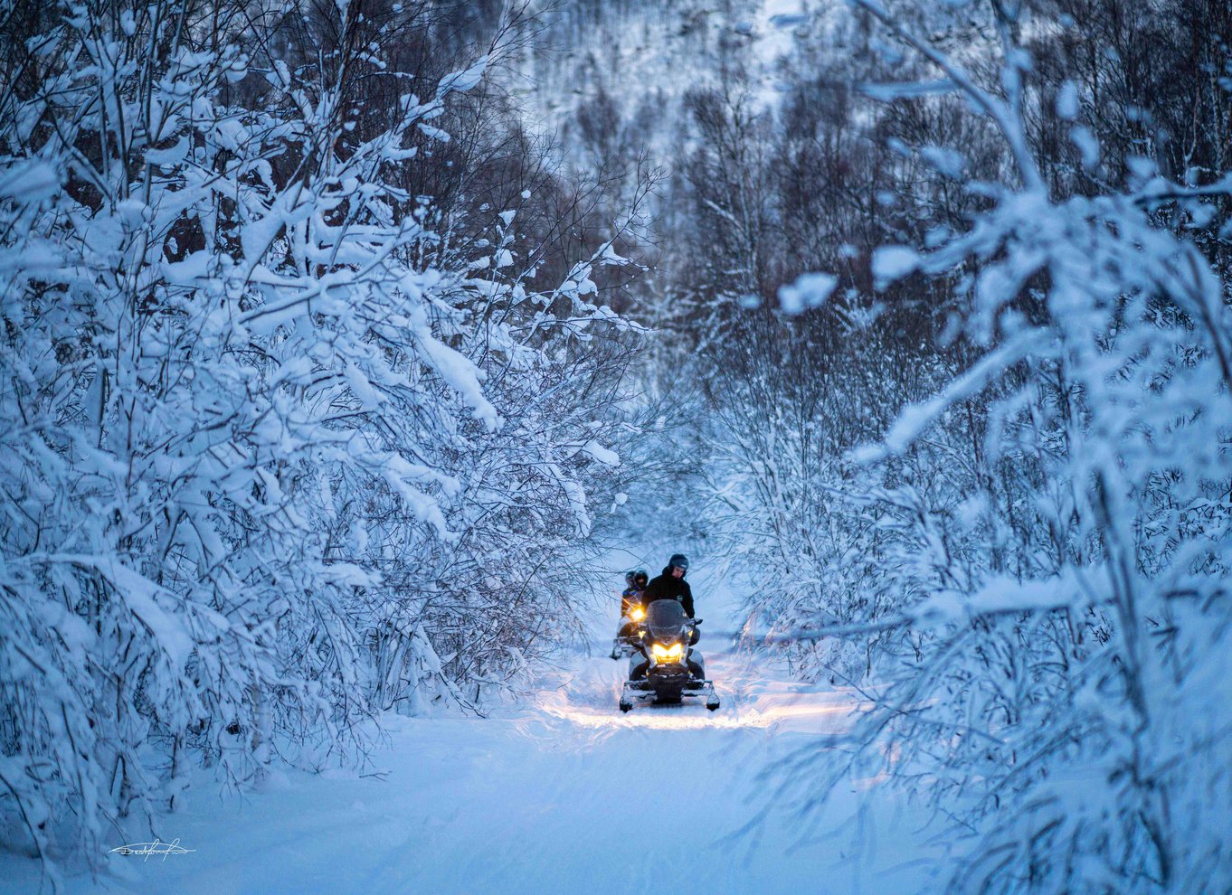Tromsø: Lokal snescooteroplevelse