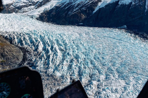 Seward : Tour en hélicoptère de l'océan et des icebergs avec 2 atterrissages