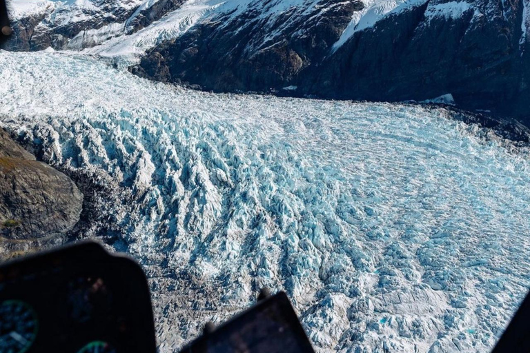 Seward : Tour en hélicoptère de l'océan et des icebergs avec 2 atterrissages