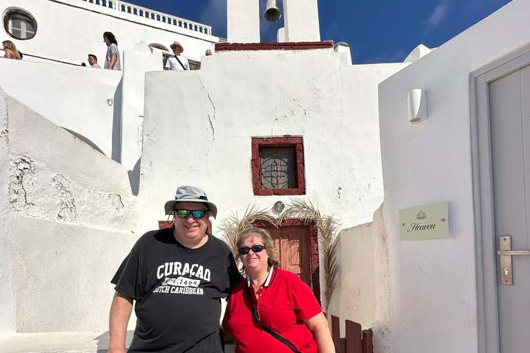 Santorin : visite des temps forts avec Oia et Pyrgos MegaloxoriSantorin : visite des temps forts avec Oia, Pyrgos et Megalochori