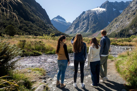 From Te Anau: Milford Sound Cruise & Track Walk by Coach