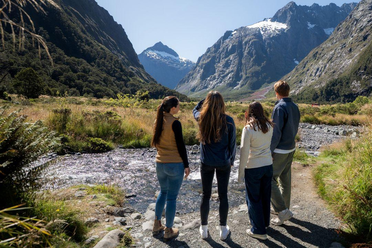 From Te Anau: Milford Sound Cruise & Track Walk by Coach