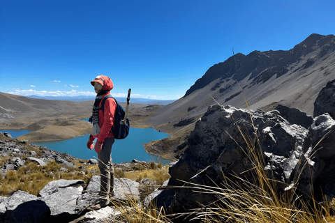 From Cusco: Ausangate 7 Lakes with Hot Springs Full Day Hike