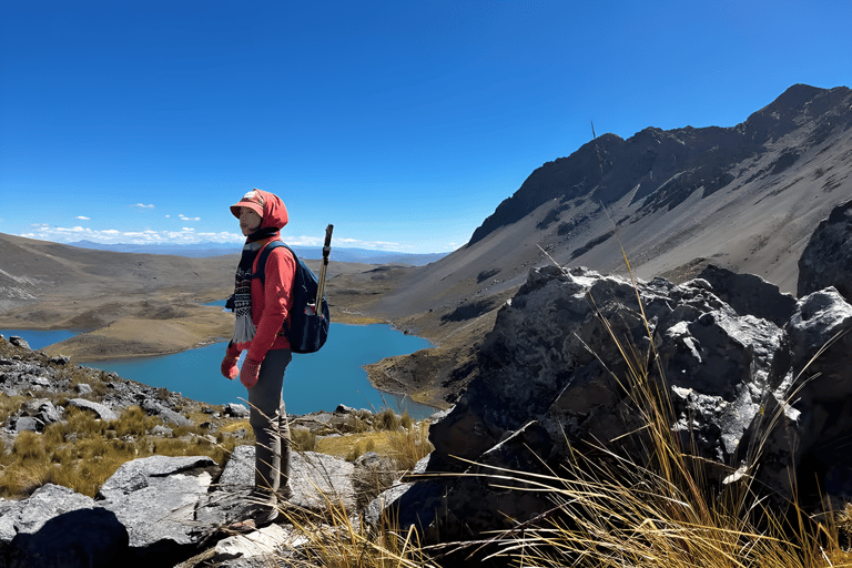 From Cusco: Ausangate 7 Lakes with Hot Springs Full Day Hike