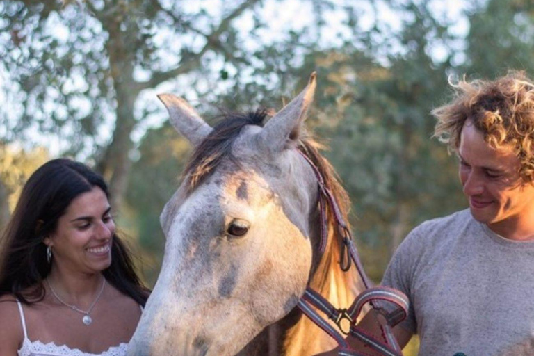 Melides: Ridning på Melides Beach