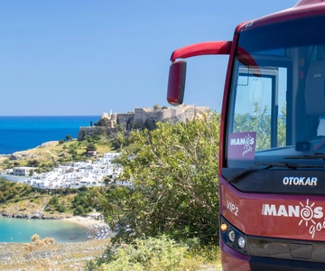 From Rhodes Town: Day Trip to Lindos
