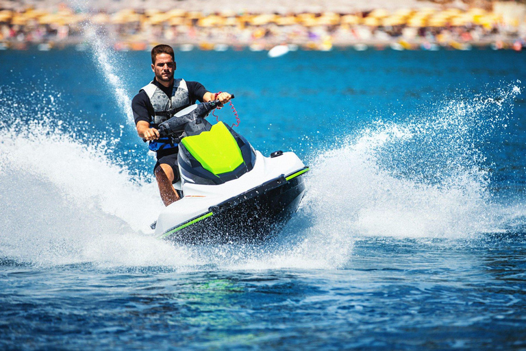 Jetski avontuur Zanzibar :Plezier op het strand van Kendwa/NungwiJetski avontuur in Zanzibar :Plezier in Kendwa/Nungwi