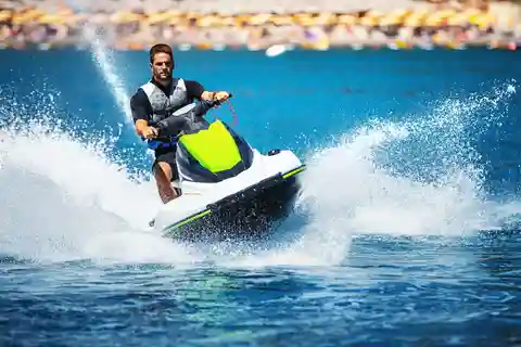 Aventura en moto acuática en Zanzíbar :Diversión en la playa de Kendwa/Nungwi