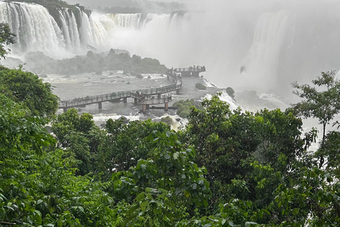 Excursión de un día a los lados brasileño y argentino de las Cataratas de Iguazú