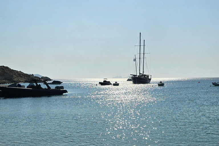 Tour particular de 4 horas pela ilha de Mykonos em microônibus de luxo