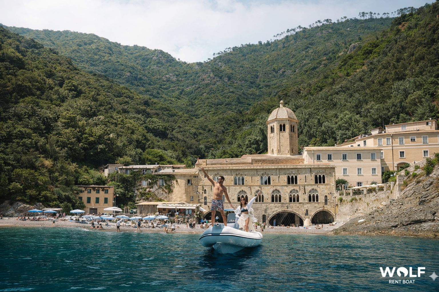 Bootsverleih ohne Führerschein im Golf von Portofino