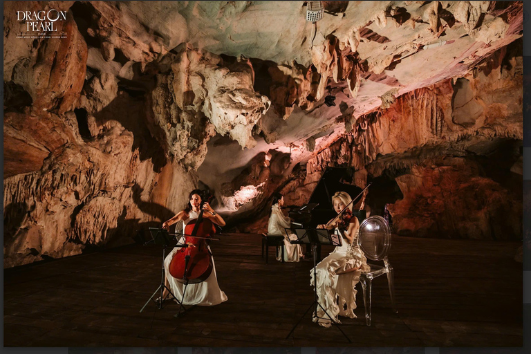 Baia di Bai Tu Long: cena nella grotta e spettacolo artistico immersivo