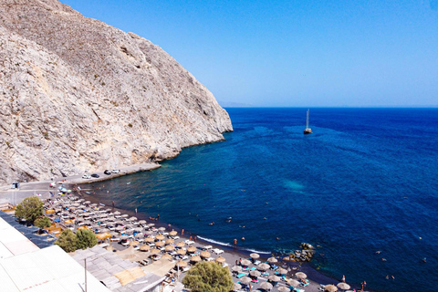 Vanuit Fira: Santorini Hoogtepunten Minibus Tour met Oia Zonsondergang