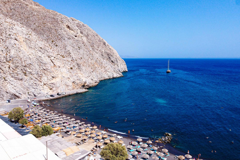 Desde Fira: Excursión en minibús por lo más destacado de Santorini con puesta de sol en Oia