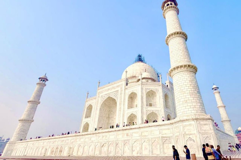 From Delhi: Taj Mahal Sunrise & Agra Fort Tour Private Tour Guide Services (Agra)