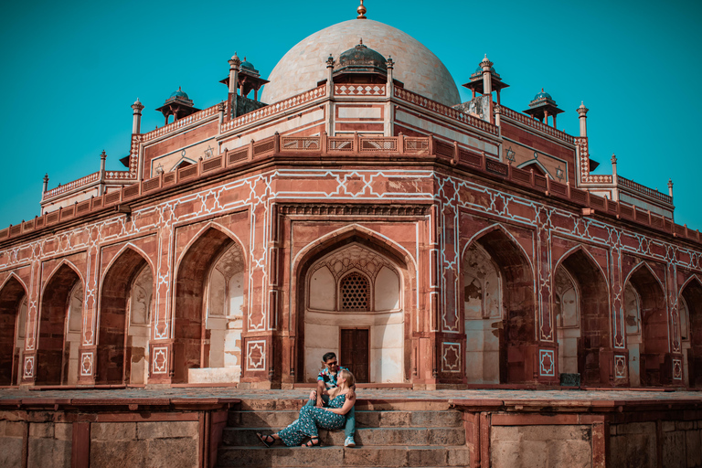 Delhi: servizio fotografico privato con un fotografo localeServizio fotografico privato con un fotografo locale