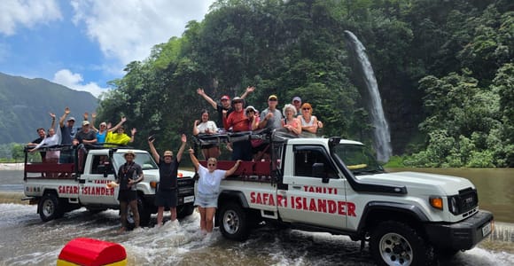 Tahiti Safari Islander Excursion Day Trip Discovery 4×4 Papenoo Maroto