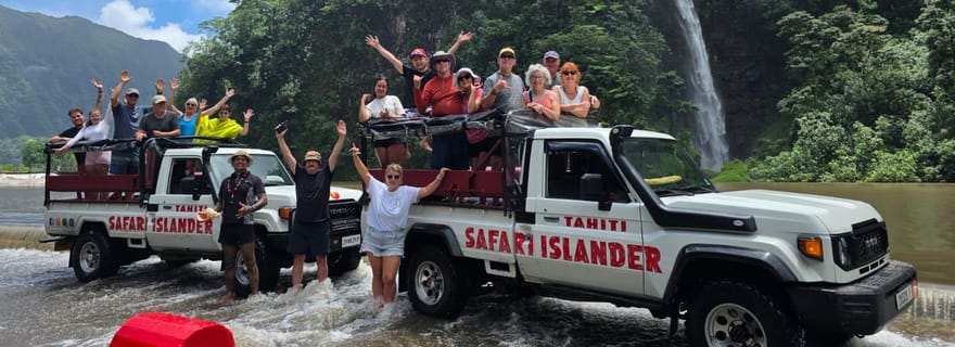 Tahiti Safari Islander: excursión, expedición y descubrimiento en 4×4 por Papenoo y Maroto