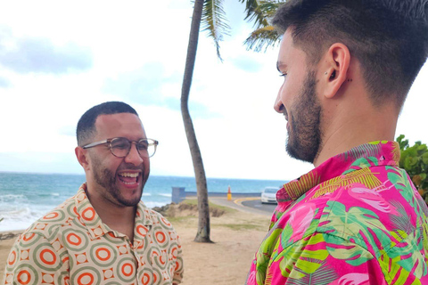 San Juan : Cours de salsa au coucher du soleil sur la plage