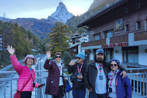 Zürich Tagestour: Gornergrat, Klein Matterhorn und verstecktes Juwel