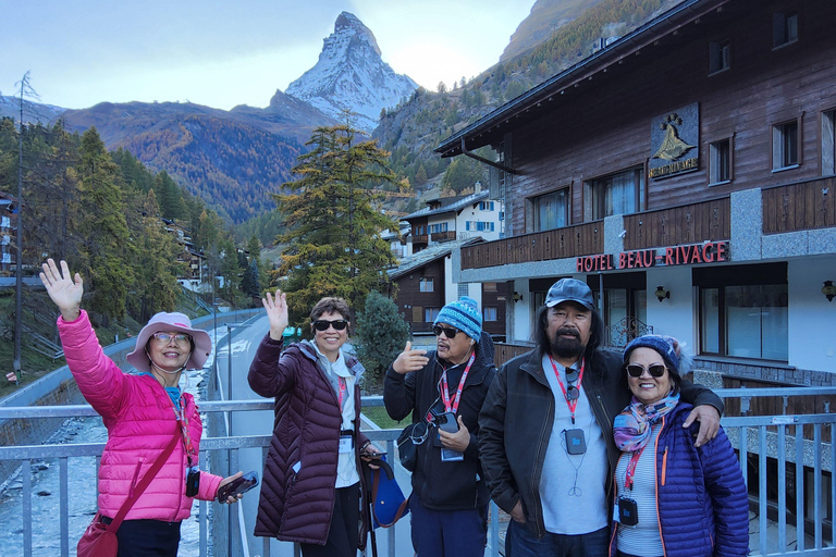 Zürich Tagestour: Gornergrat, Klein Matterhorn und verstecktes Juwel