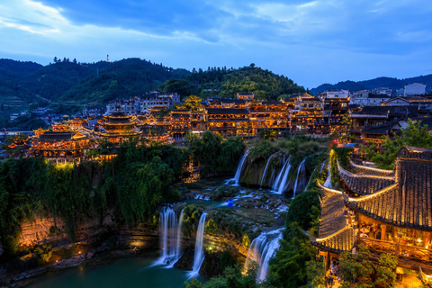 Furong Ancient Town: Tickets & Private Transfer Options 3 Days Entry Ticket & Cultural Show