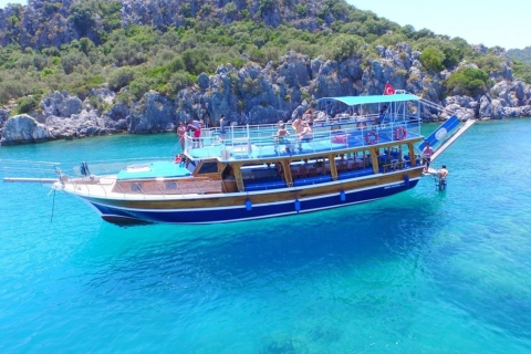 Antalya: Demre, Myra y la isla de Kekova con almuerzo y tour en barcoRecorrido sin tickets de entrada