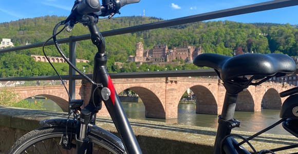 Heidelberg: Geführte Fahrradtour mit dem Ebike