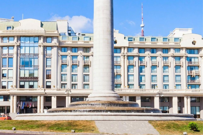 Tbilisi: City Highlights Tour by Car with Chronicles & Wine Private Tour With Hotel Pick-up