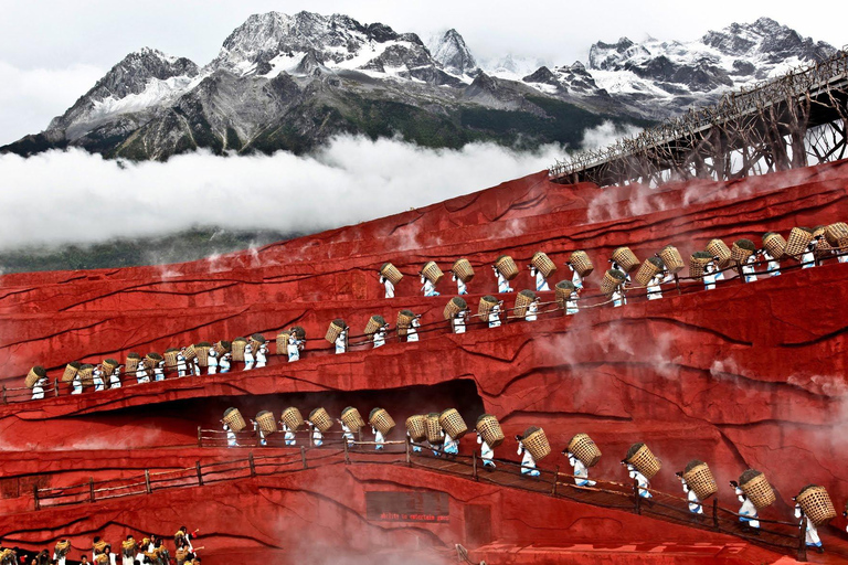 Lijiang Tour to Jade Dragon Snow Mountain w/Cable Car &amp; ShowMiddle seat tickets for the show