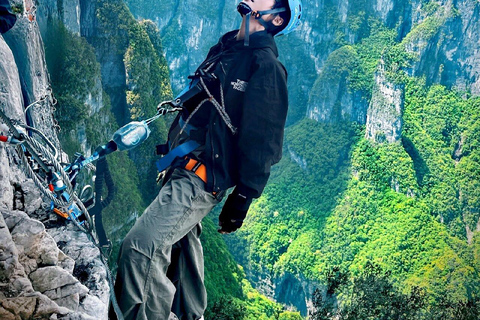 Most Complete Qixing MT – Via Ferrata & More, Zhangjiajie Cave Via Ferrata (Underground Adventure)