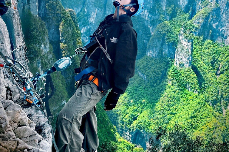 Most Complete Qixing MT – Via Ferrata & More, Zhangjiajie Cave Via Ferrata (Underground Adventure)
