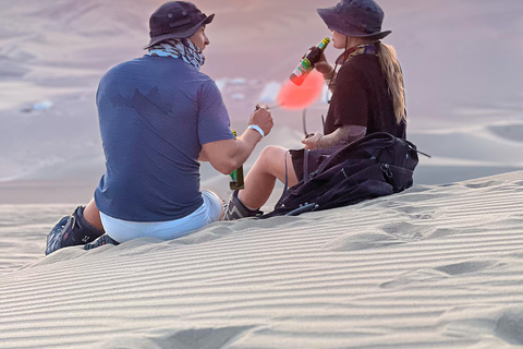 Vanuit Huacachina of Ica: Sandski en professioneel Sandboard op de duinen