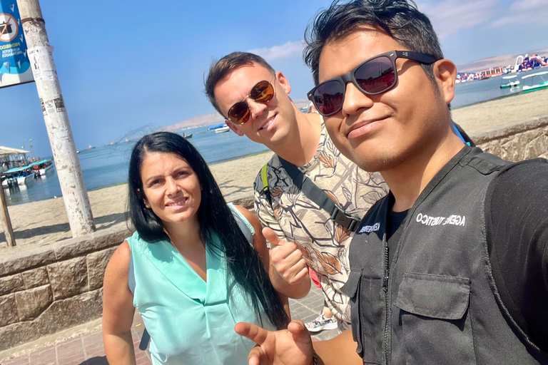 From Ica or Huacachina: Ballestas Islands and Paracas National Reserve. Group service: Ballestas Islands and Paracas National Reserve.